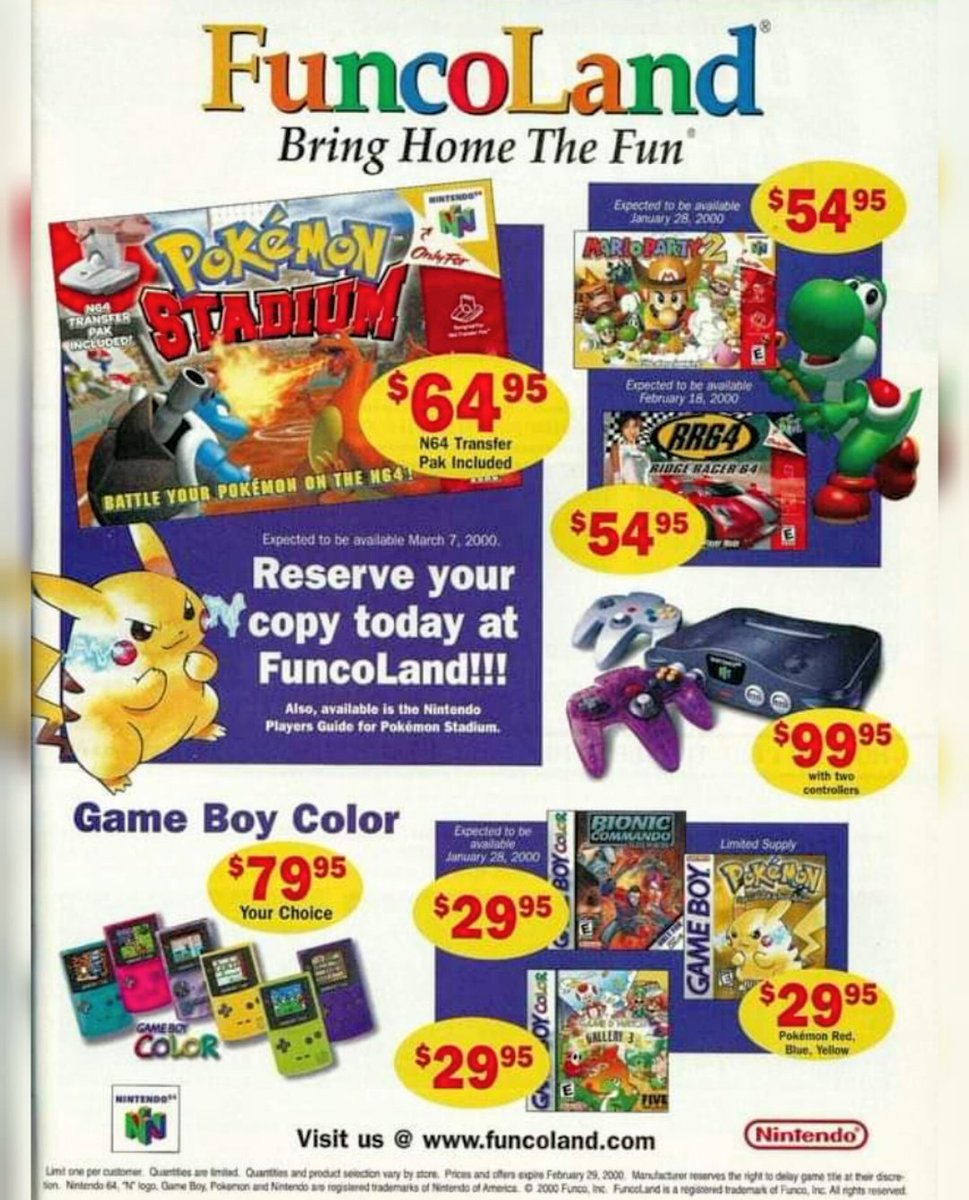 ReasonsImBroke's tweet photo. What are you picking up from #FuncoLand? 🎮
#Nostalgia #Gaming https://t.co/ePVNZKpSoG