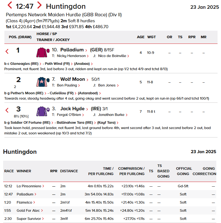 themastarata's tweet photo. @Racingdauber @i_horseracing @Huntingdon_Race Interesting? Hendo got options - 40lb rule on Ger 111rpr - means he ran at least a stone < what cld be / like 133e today fair time - 1st2 Clear - Wolf Moon giving a stone #EyeCatcher 2 - #TriumphWatch ratings #topspeed https://t.co/4mZJEQrJSF https://t.co/azoLhj2hfM