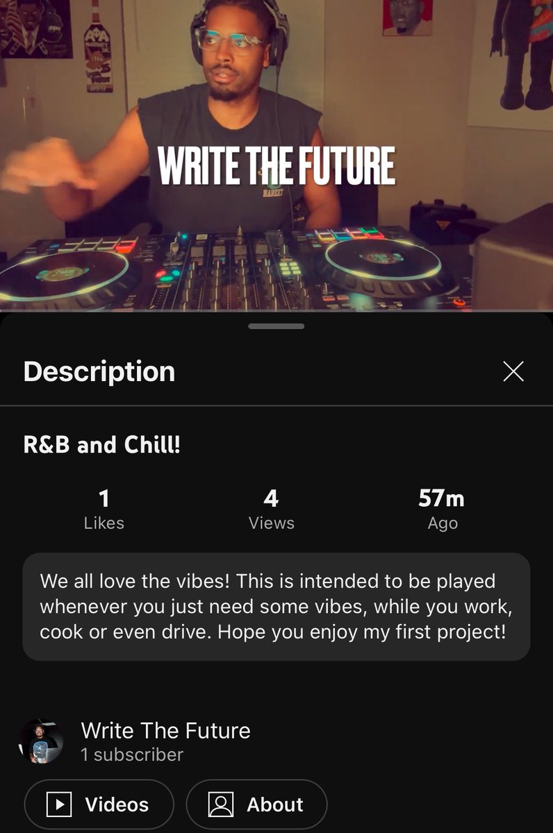RegooJ's tweet photo. First one in the book, All glory to God. Took a lot, more than I expected tbh. Only up from here I promise, start the journey with me. Tap in if you want to experience the vibe. R&amp;B and Chill 😎

https://t.co/0aK3KGtL9h https://t.co/BbdsufbsYY