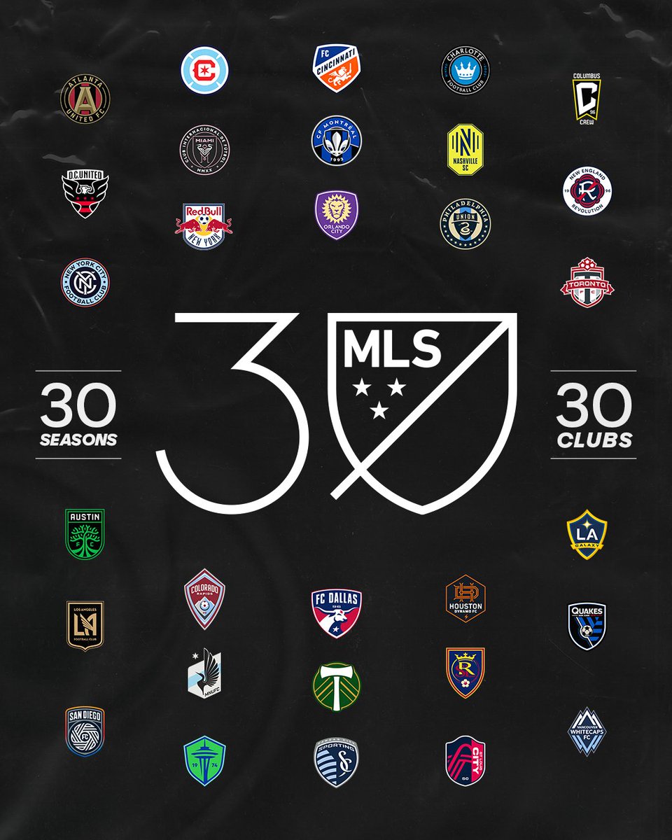 Only 30 days until all 30 clubs kickoff for our 30th season.

But who's counting? 😏