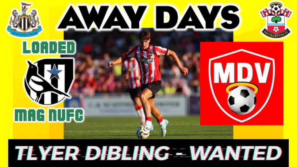 davez2010's tweet photo. 💥BIG MATCH  PREVIEW RETURNS💥
              AWAY DAYS TONIGHT‼️

🚨TONIGHT @ 6:30pm
🚨@LoadedMagNUFC 

We welcome back @MatchVlogs #SaintsFC as we discuss a crucial game for both clubs #Dibling #Fraser #Isak #Gordon #NUFC #SOUNEW 🔥🔥

CAN @NUFC HIT BACK AFTER DEFEAT⁉️

https://t.co/3nHSK1Hbsf