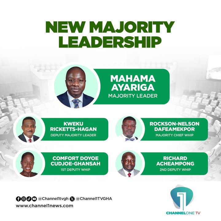 edemagbana's tweet photo. Congratulations to the new leadership of the majority caucus in parliament. https://t.co/qZTstBybsj