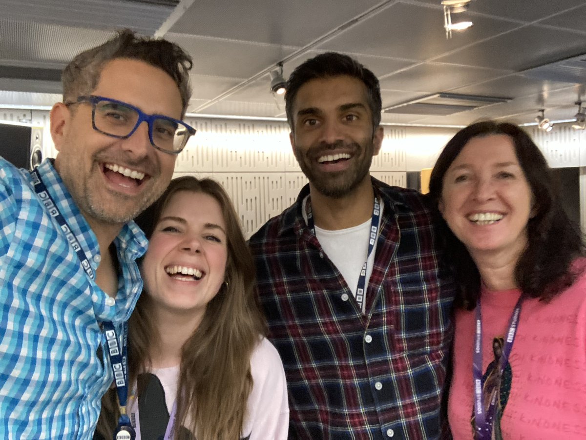 anthony_delcol's tweet photo. The season finale of my @BBCSounds thriller DON'T LISTEN TO THIS drops tomorrow, so I figured I should share some b-t-s pics from production. Such a great team and cast and I miss being in the studio!
https://t.co/Rupejpmv0d https://t.co/kQ7HN018sc