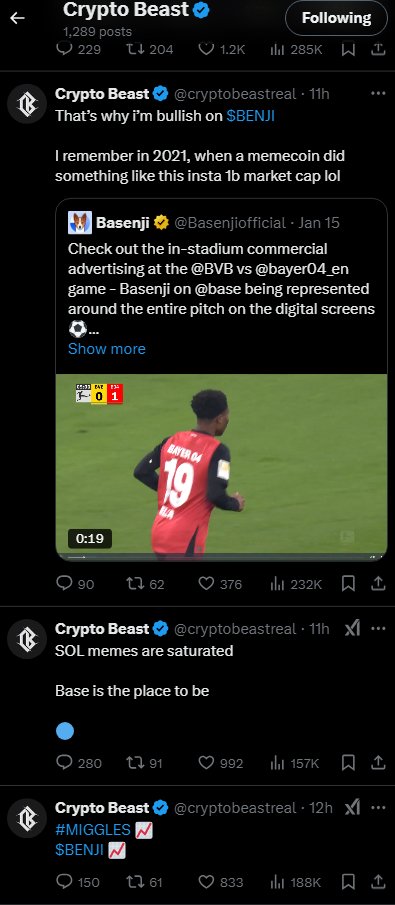 ChainPump's tweet image. This is what he was posting when everyone was getting rich of $VINE ffs