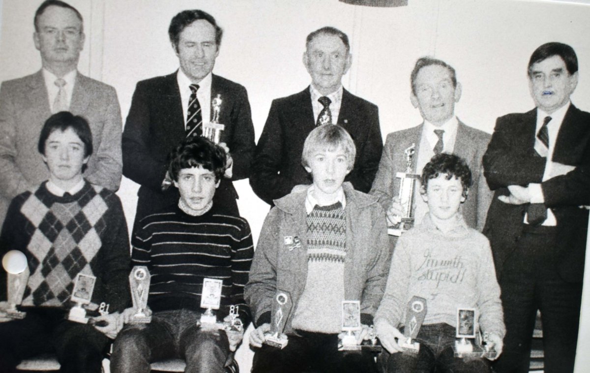Underage stars and mentors Bishopstown Gaa- early 80s.