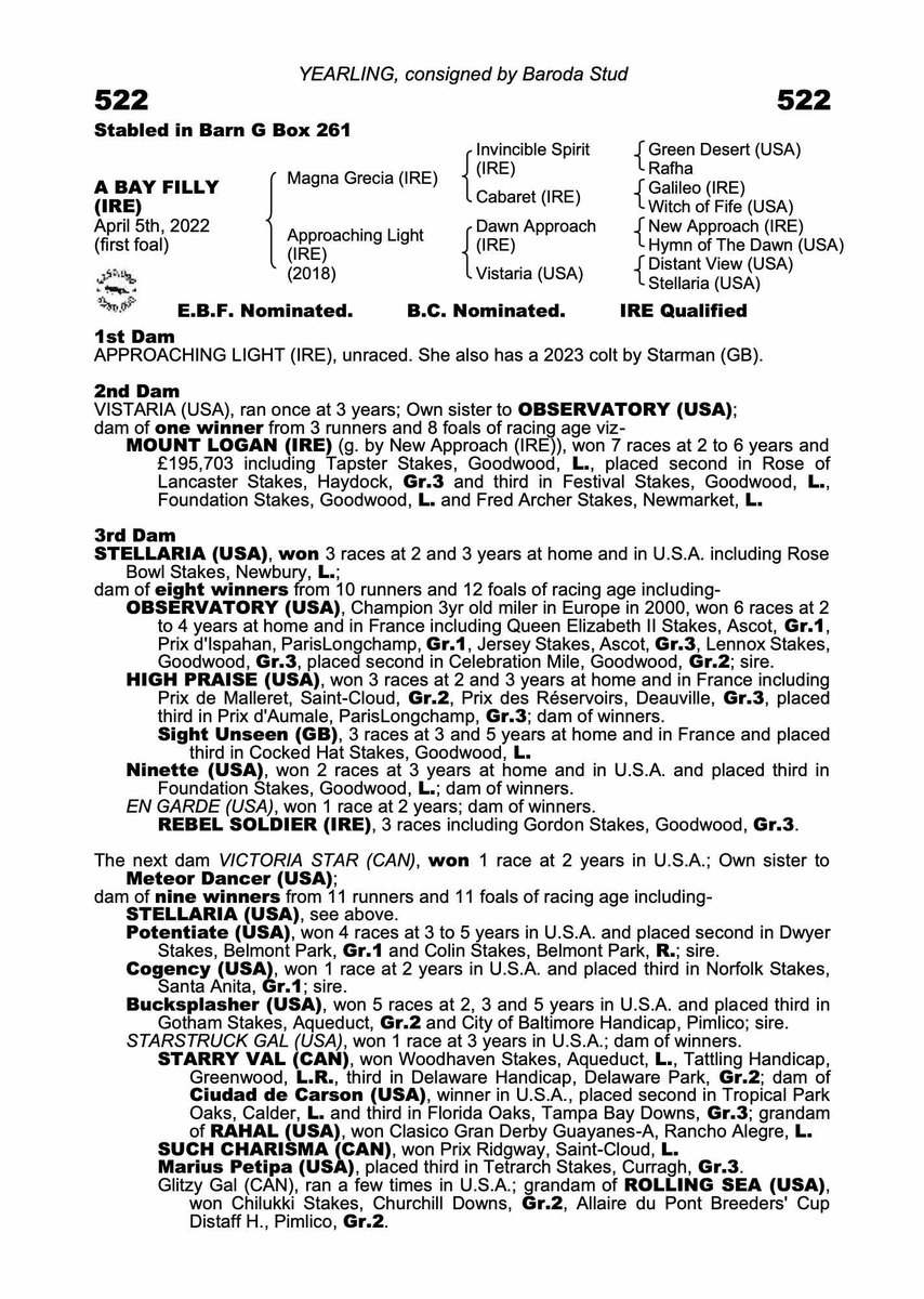 <a href="/MarchHareStud/">March Hare Stud</a> 🇮🇹 COMEQUANDOCERITU, 3yo filly by MAGNA GRECIA from APPROACHING LIGHT wins at Pise 😉

ippica.snai.it/risultati/G/IT…