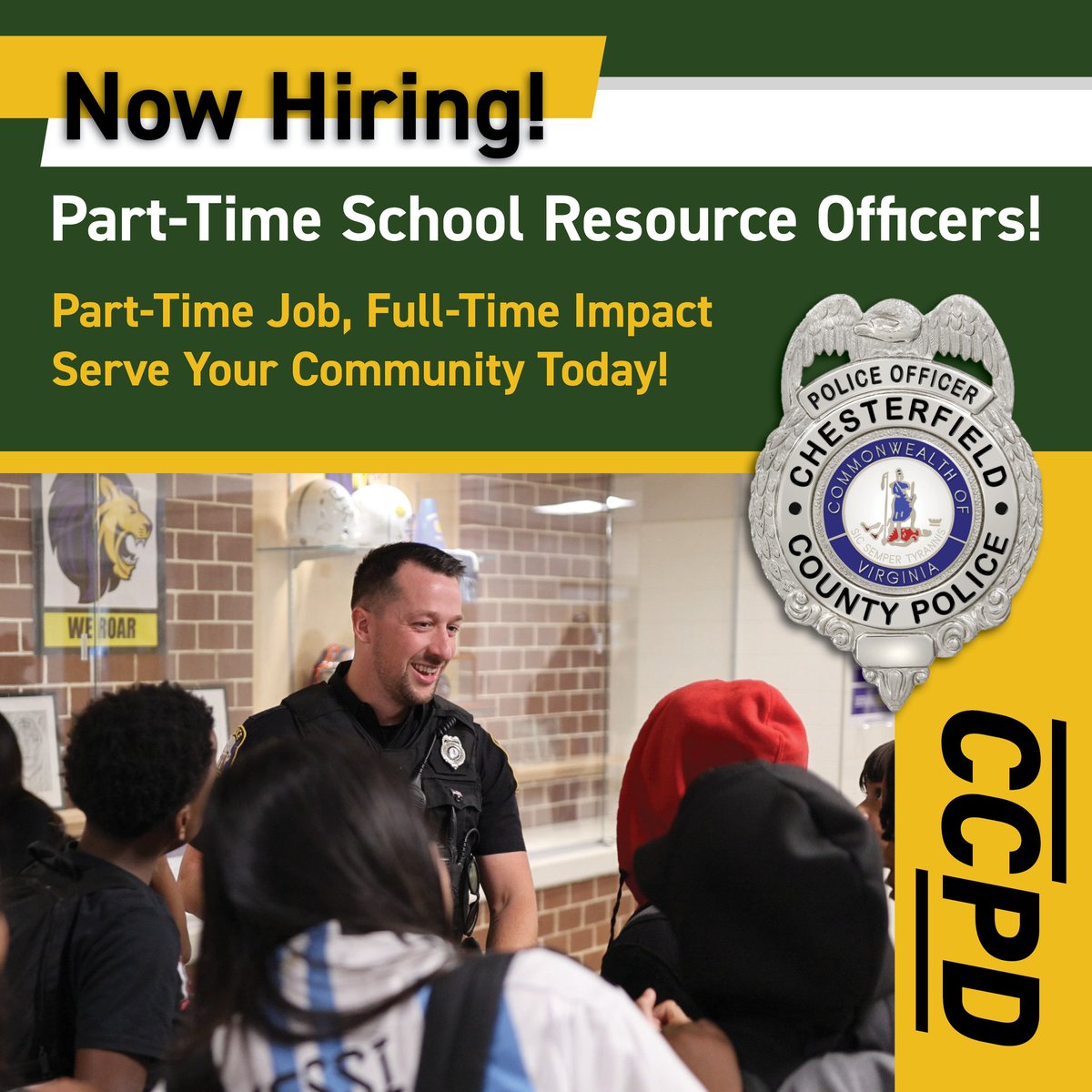 CCPDPoliceRecruiting tweet media