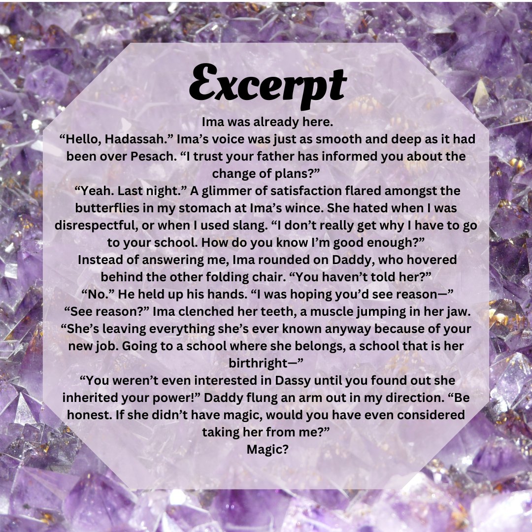 When Dassy is forced to attend her estranged mother’s magical school, she prepares herself for the challenge. She’ll have to get along with girls who don’t think she belongs &amp; thwart gemstone thieves while maintaining her grades to keep her magic &amp; memories.
#YouDeservepIt #MG #F