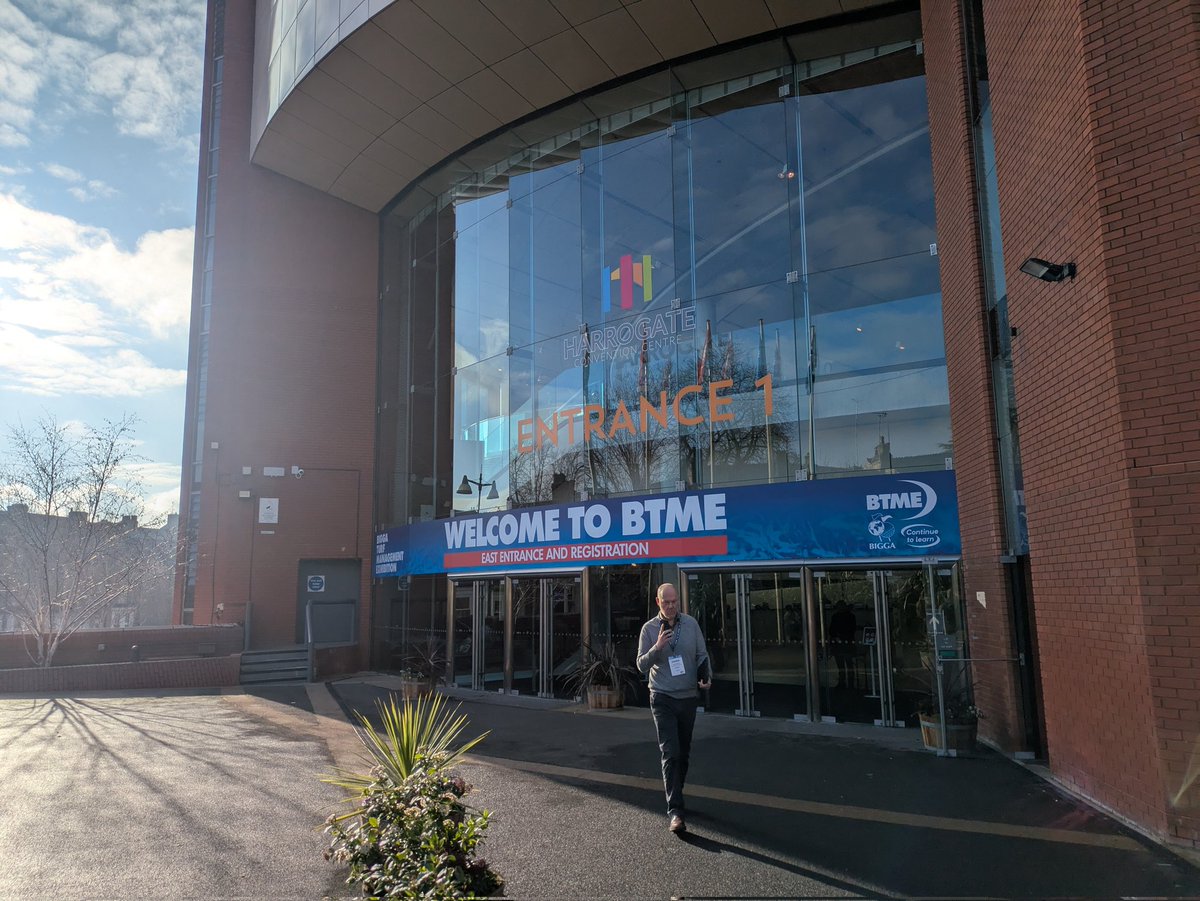 Broomstu's tweet photo. A great few days away in Harrogate for @BIGGALtd turf management exhibition. Great to see old friends meet some new, and it's always good to learn new skills and theories. #continuetolearn #BTME #Harrogate https://t.co/NLSyYnt4L7