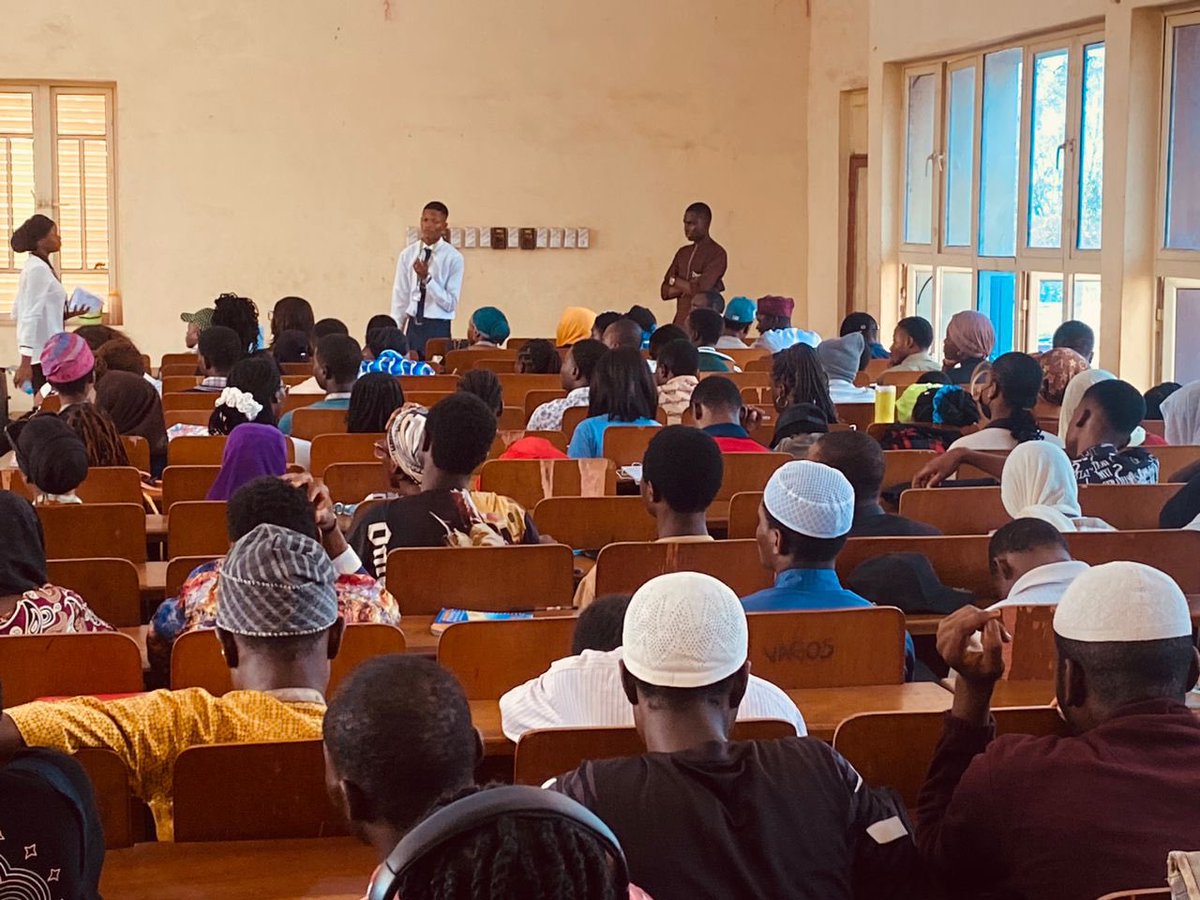 AdedolapoSTA's tweet image. Titles don’t make you a leader, impact does.
Being a students leader over the years has uncovered lots of experiences, I’ve learn and unlearn, inculcating the spirit of coexistence among different personnel with divergent backgrounds and personalities.—A LEADER
#NUESALE25