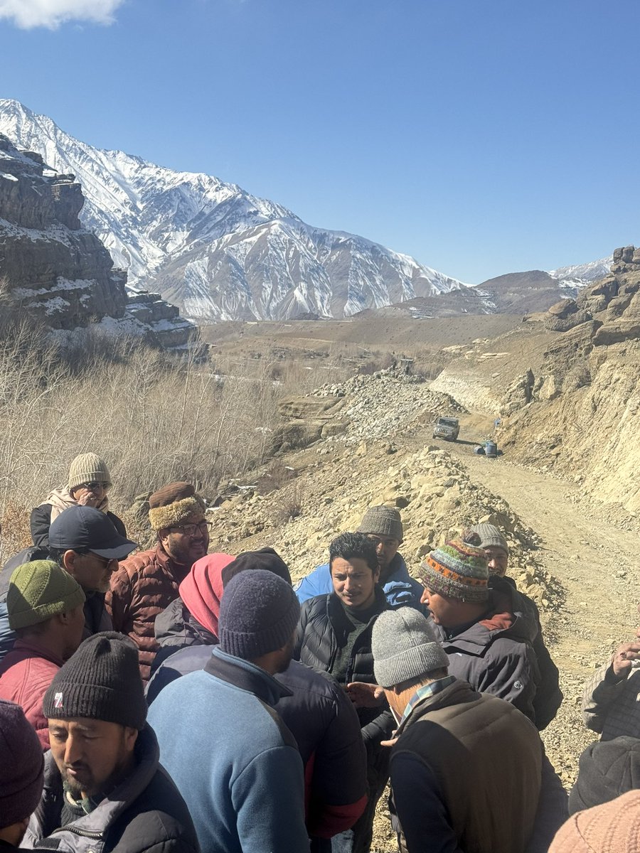 MazoorUlHussian's tweet photo. Today, I attended a crucial meeting at the Block Development Office, Sodh, focusing on drought and water management strategies for our region. I extend my sincere gratitude to the Assistant Commissioner Development Kargil(ACD), Cheif Agricultural Officier,Deputy Director CADD, BDO Sodh, Dr.Mehdi(IWMP),Ahmed Consultant Agricultural,village representatives, and all other officials for their valuable contributions. 
Together, we are committed to ensuring sustainable water solutions for Sodh region.
@lg_ladakh @LadakhSecretary @LAHDC_Kgl
