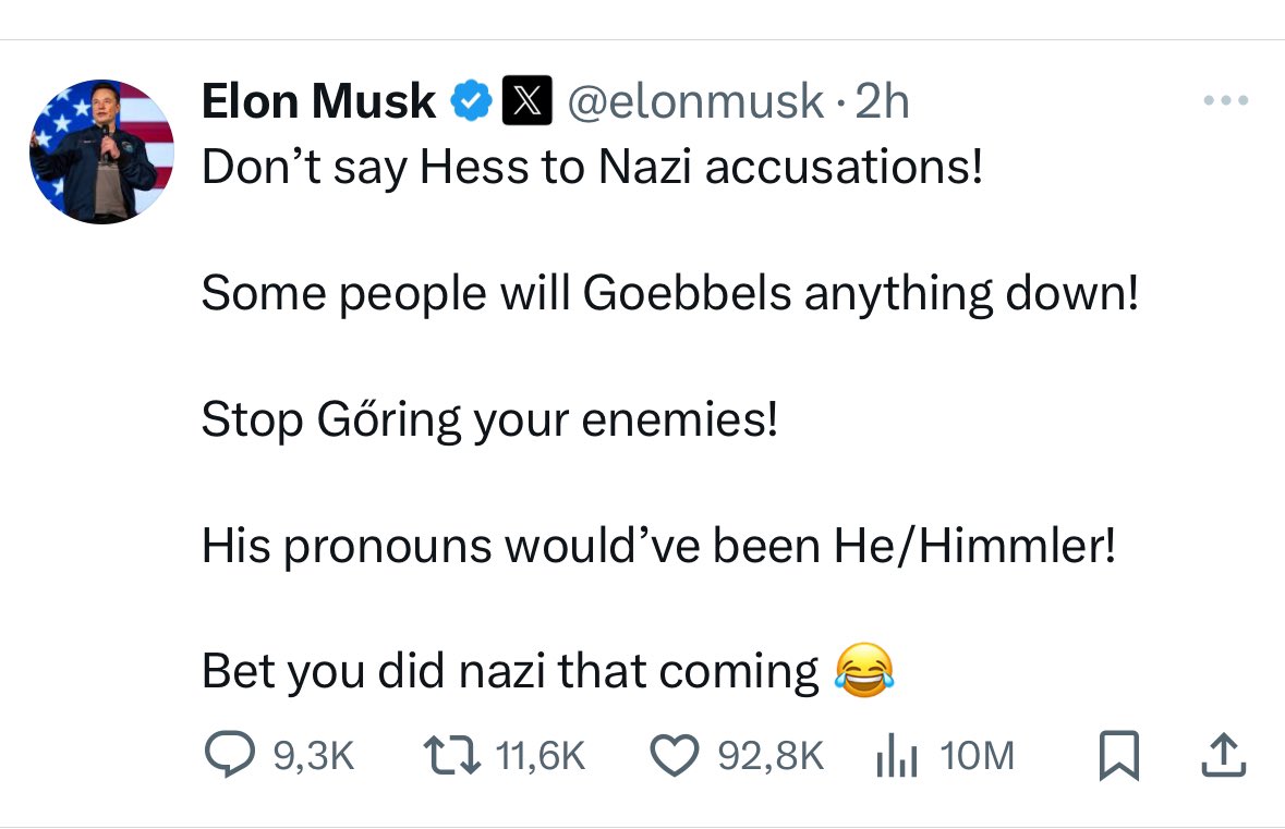 So, das wars. 
10 Jahre lang war Twitter Tor zur Welt. Internationale Kontakte lebendig halten, erleben was woanders passiert, voneinander miteinander lernen.
Seit 22 und jetzt endgültig das Gegenteil: Hass schüren, Verbrechen preisen und begehen. Ab sofort ohne mich. LinkedIn.