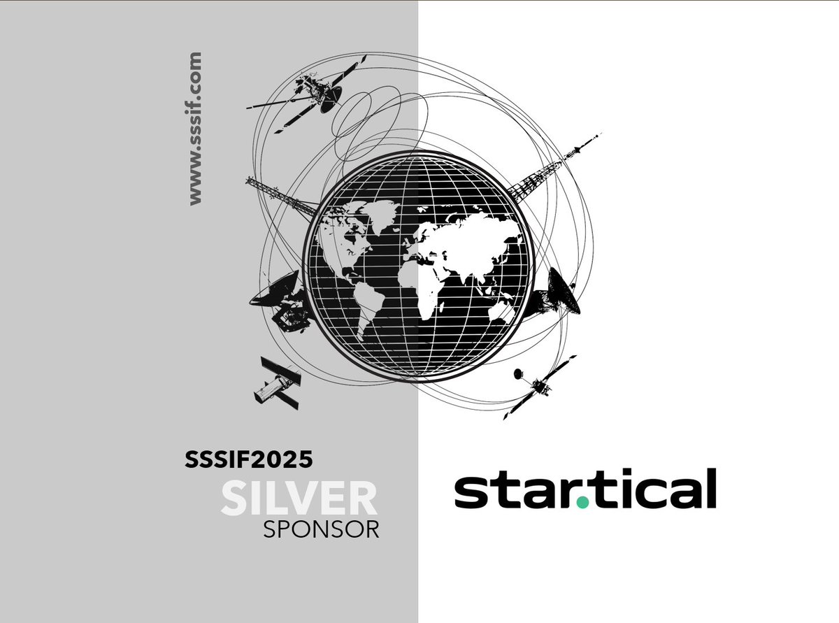 We thank #Startical for their support of this new edition of Small Satellites &amp; Services International Forum and welcome them as SILVER SPONSOR! A complete list of #sponsors and all #sponsorship packages available at the following link 👉 sssif.com/sponsors