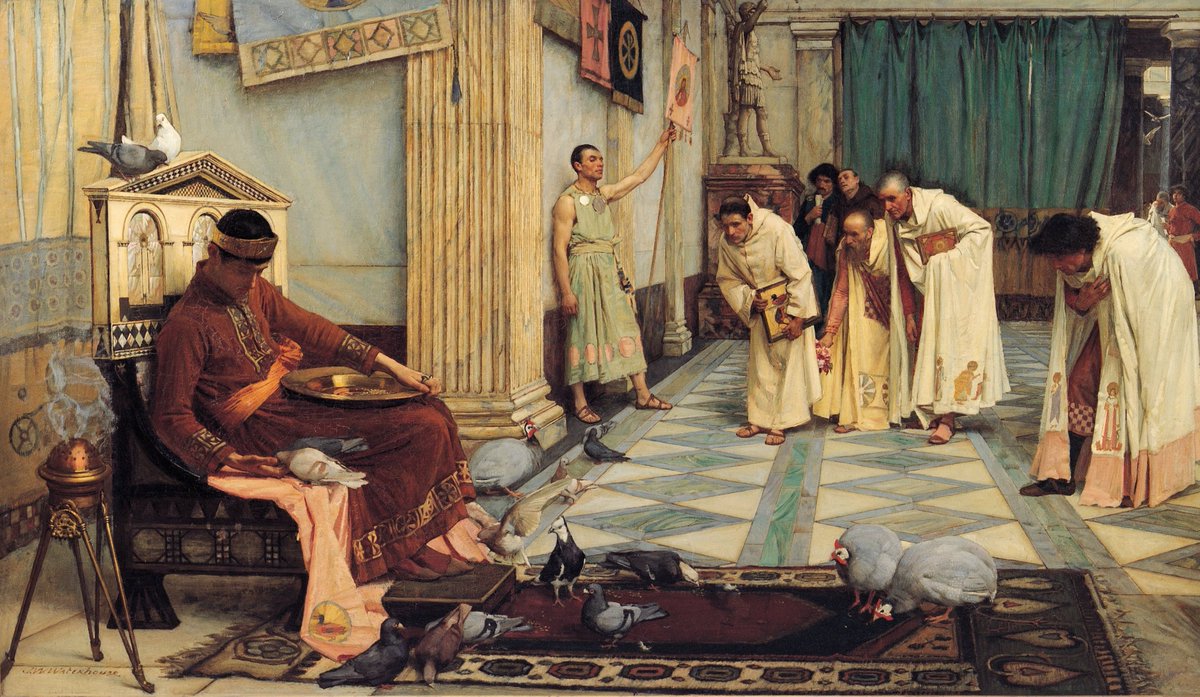 polemoskarios's tweet image. It looks like I got red flagged. Not sure why.
So here are some nice painting that people can look at until it resolved.
I've seen this in person. sublime..