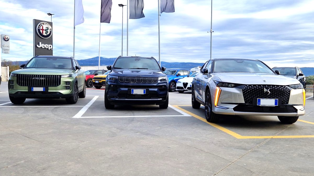 GroupParadiso's tweet photo. Una parte del mondo automotive della Paradiso Group.
#WeAreParadisoGroup #ParadisoGropup #Jaecco #Jeep #DSautomobiles https://t.co/1vtq9Mu7hh