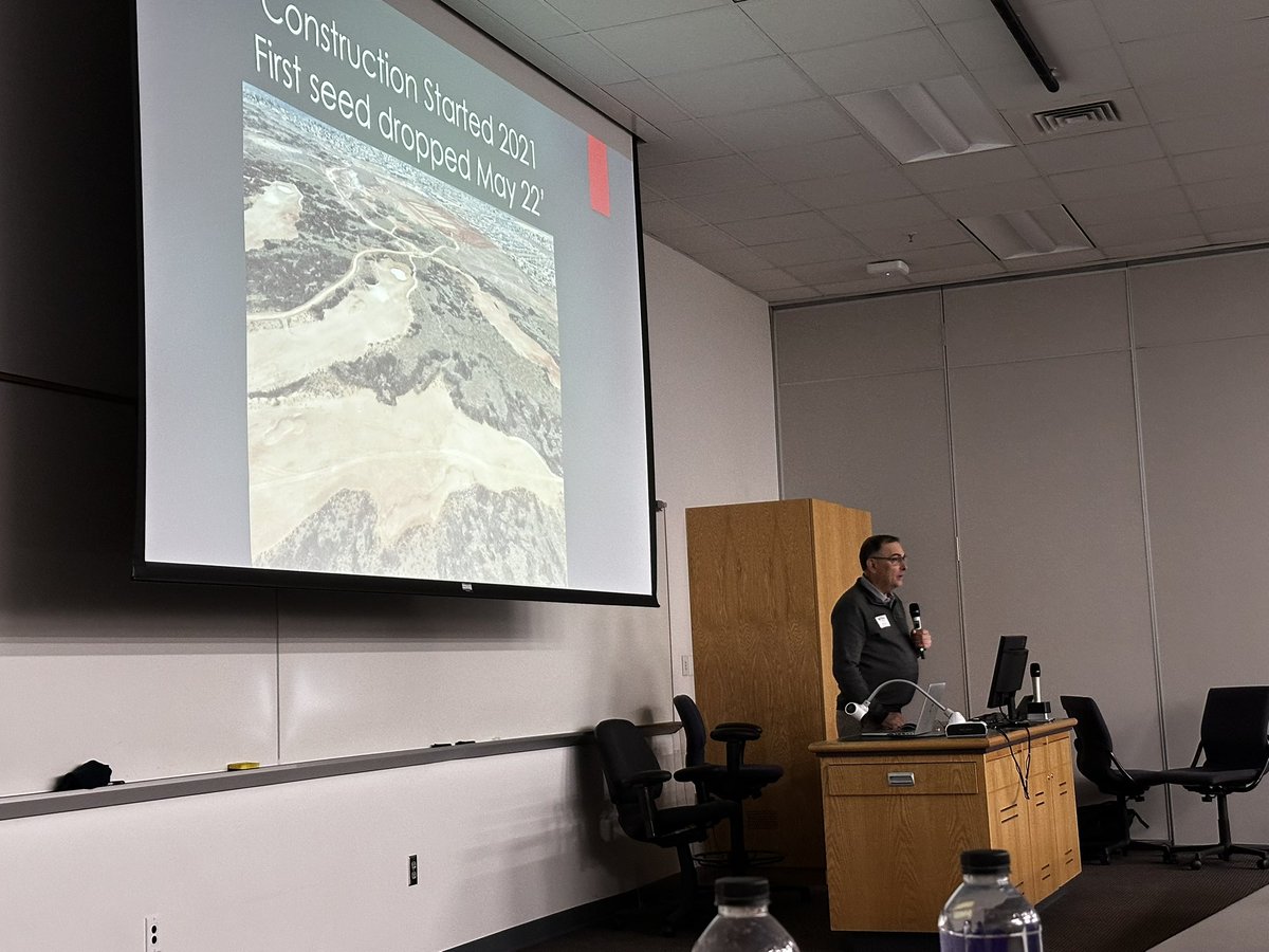 Starting off our 2025 Winter Conference today with Ken Yates, Superintendent at @blackdesertresort, learning all about the grow in and preparation for the 2024 @blackdesertchampionship! @gcsaa #utahgcsa