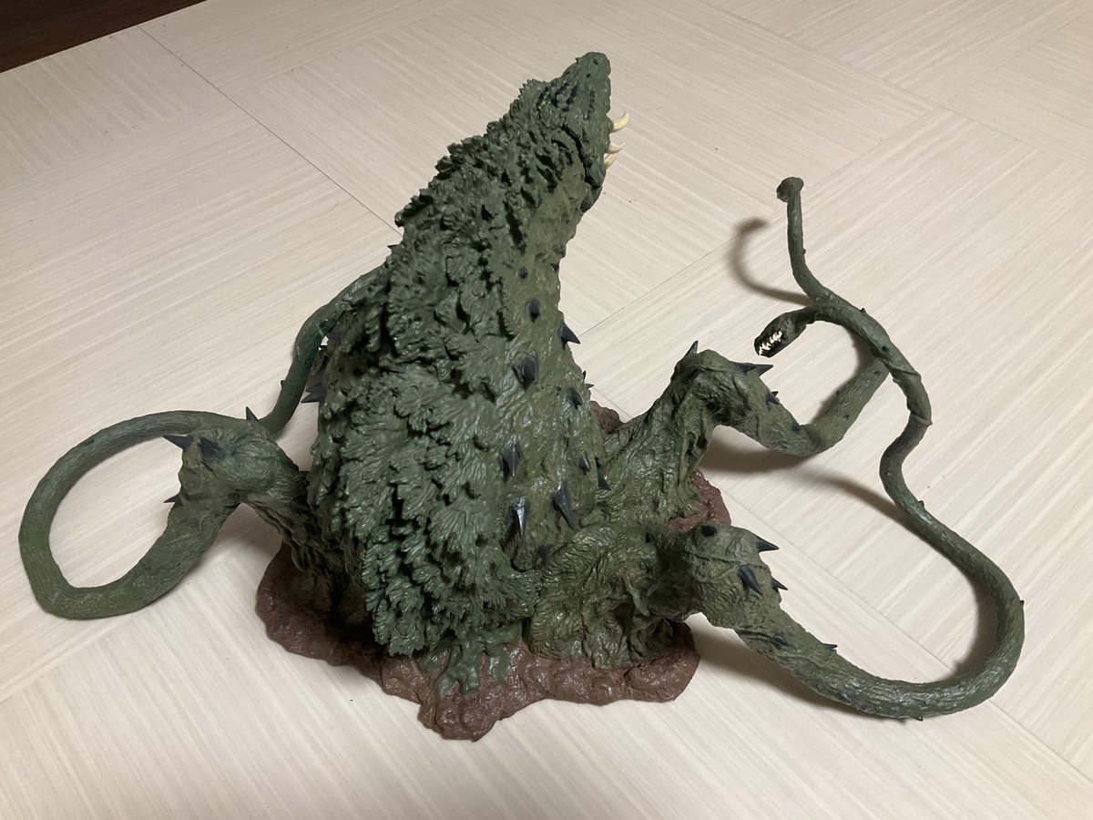 海洋堂ソフトビニールキット　ビオランテ　完成 STORE4RIDERS-海洋堂ソフトビニールキット ビオランテ 完成