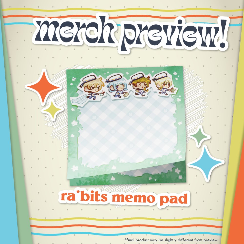ESrewindzine's tweet photo. 🚂 STRETCH GOAL #1: DESIGN PREVIEW 🧸

Where would bunnies go on a sunny day out? To the gardens for a tea party, of course! 🐇🫖 

With less than five (5) orders to unlock our first stretch goal, this adorable memo pad will be added to all half and full bundle orders! 🧡 https://t.co/4OhQJd67b6