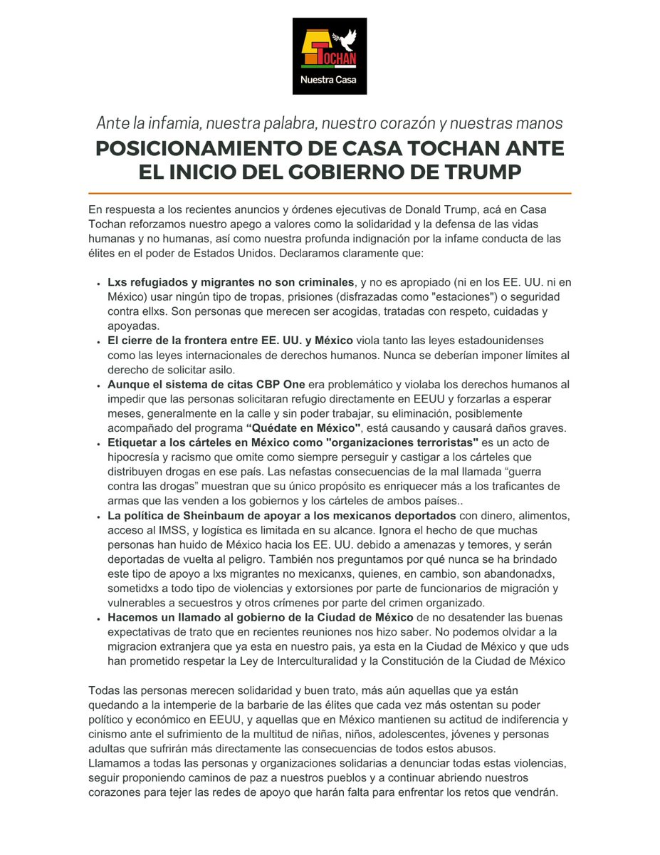 Casa Tochan - Nuestra casa tweet media