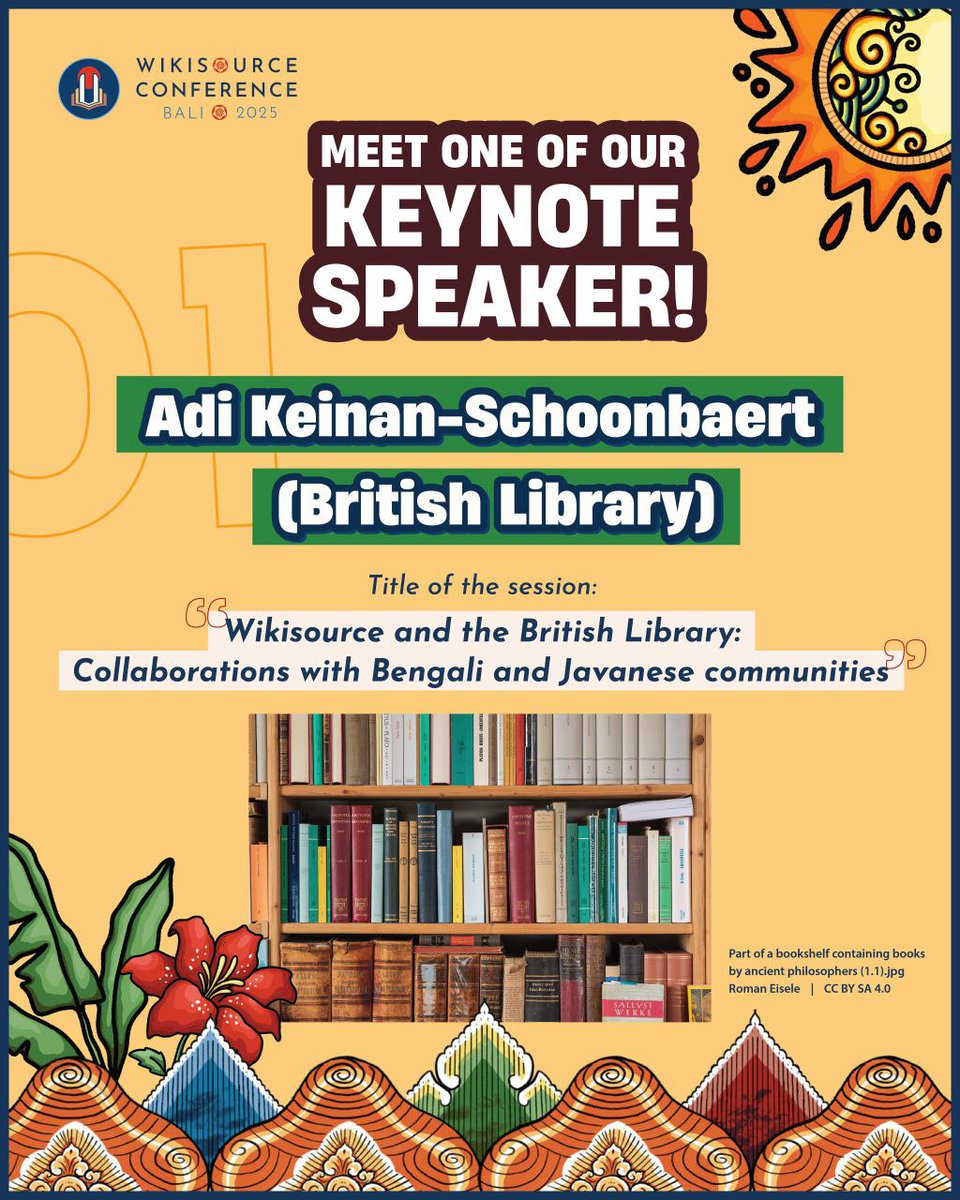 Wikisource Conference tweet media