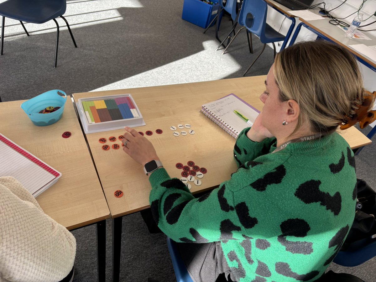 Helen Adkins (@mathslat) on Twitter photo It was fantastic to work with TAs from across <a href="/learningatuk/">Learning Acad. Trust</a> to develop skills in using manipulatives for different concepts. I was pleased to hear the TAs work in KS2 so our older children have the opportunity to use manipulatives to support their mathematical understanding. It was fantastic to work with TAs from across <a href="/learningatuk/">Learning Acad. Trust</a> to develop skills in using manipulatives for different concepts. I was pleased to hear the TAs work in KS2 so our older children have the opportunity to use manipulatives to support their mathematical understanding.