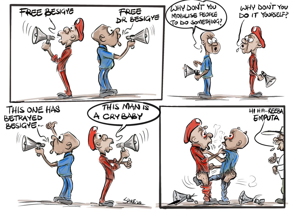 SpireJim's tweet image. #FreeBesigye