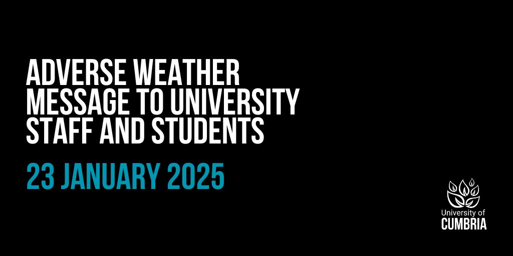 University of Cumbria tweet media