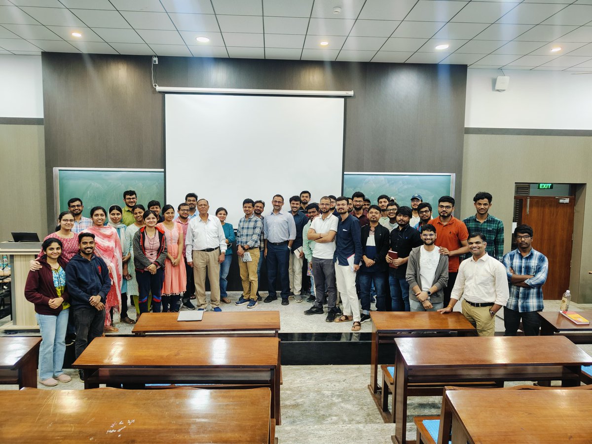 ATBiju Group (@atbijulab) on Twitter photo Thank you🙏, Prof. P. K. Tripathi <a href="/csir_ncl/">CSIR-National Chemical Laboratory</a> for delivering a fantastic lecture on "Organocatalytic Synthetic Methodologies: Application to the Enantioselective Synthesis of Biologically Active Natural Products” this afternoon in our Department. Thank you🙏, Prof. P. K. Tripathi <a href="/csir_ncl/">CSIR-National Chemical Laboratory</a> for delivering a fantastic lecture on "Organocatalytic Synthetic Methodologies: Application to the Enantioselective Synthesis of Biologically Active Natural Products” this afternoon in our Department.