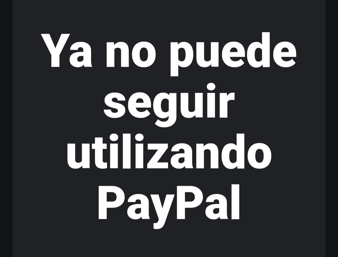 RuzatVT's tweet photo. Mi día empieza de la peor forma!! No puede ser, la peor norma que tiene sin sentido
#maldia #Vtuber #paypal https://t.co/kOJ6jUfwHR