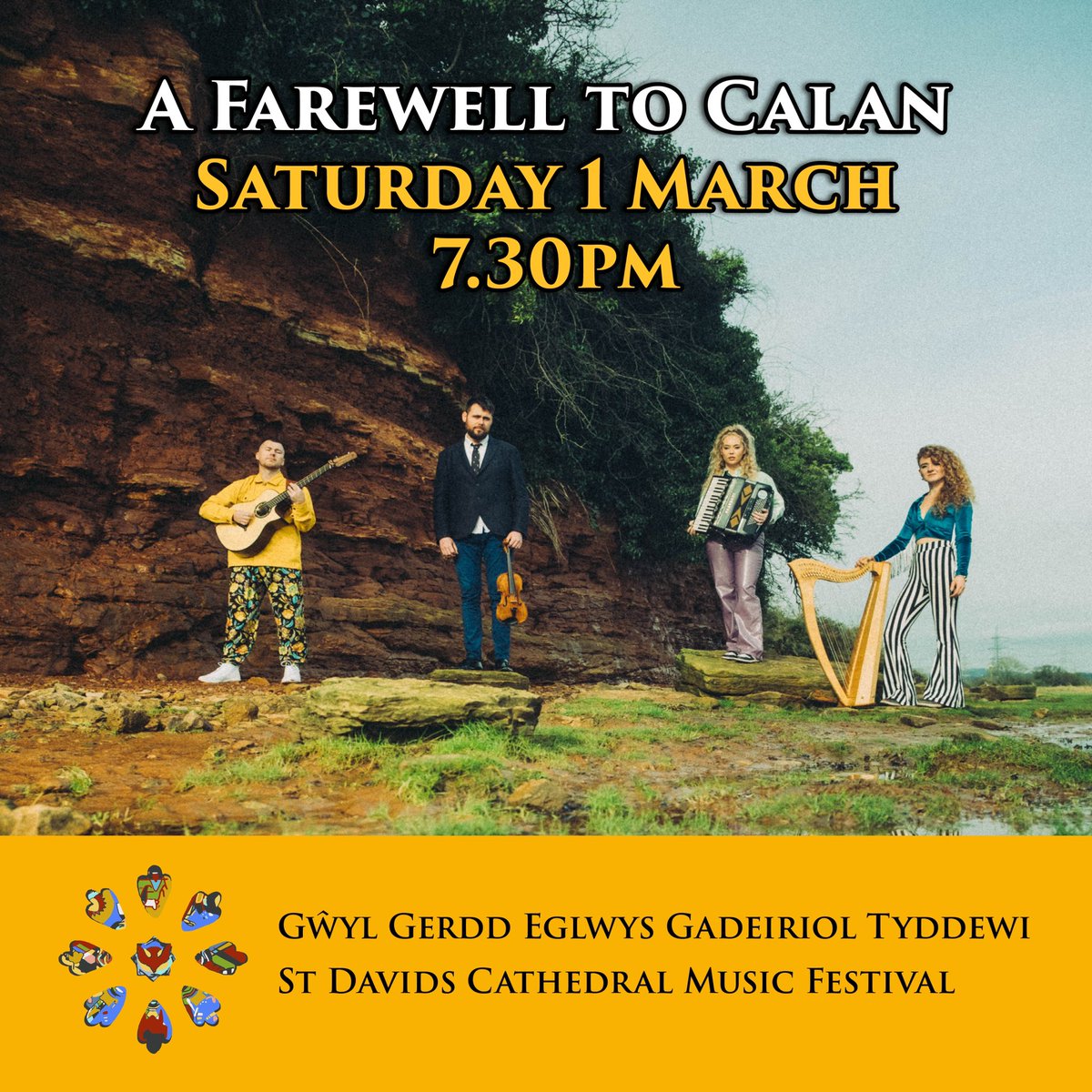 Tickets are selling fast for our St David’s Day concert featuring <a href="/CalanFolk/">CALAN</a>. Tickets are at the link below! Join us for a fabulous evening of folk music to celebrate our patron saint.

stdavidscathedral.ticketsolve.com/ticketbooth/sh…