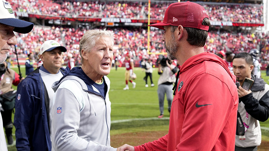 🚨 NFL Rumors 

The #49ers have shown interest in former #Seahawks HC Pete Carroll  as DC
