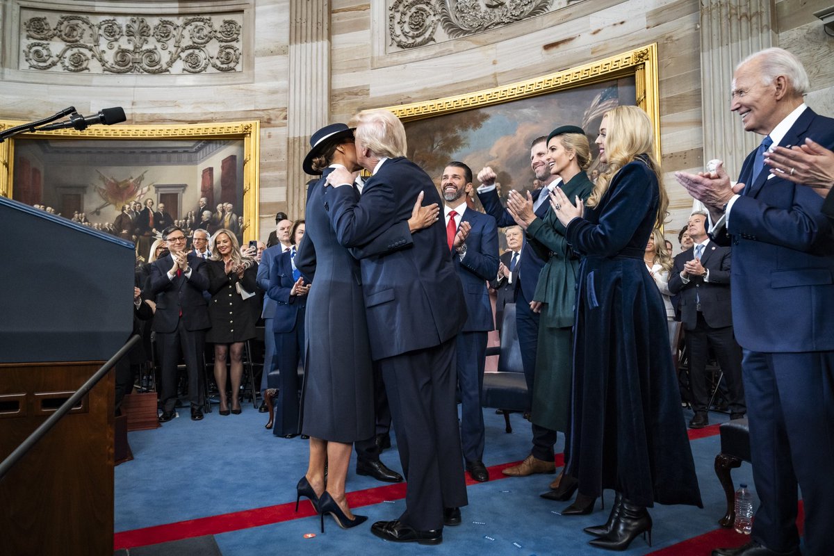 TiffanyATrump's tweet image. As we witness the inauguration of my father @realDonaldTrump as the 47th President, let’s embrace the power of unity, innovation, and hope for a brighter tomorrow. 💙 Together, we are stronger, ready to face the challenges ahead and build a future that reflects the best of who we…