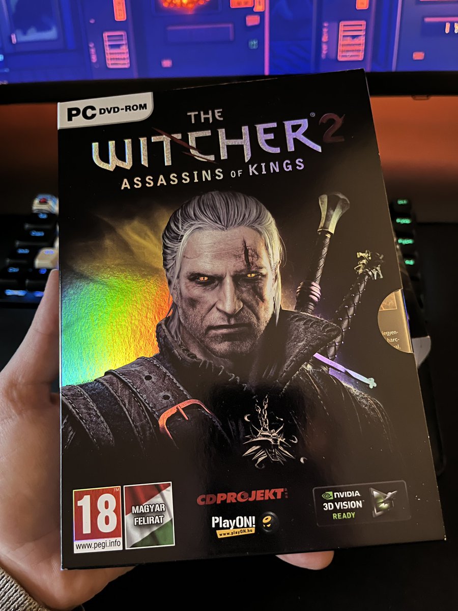 secvency's tweet photo. Szépen bővül a gyűjtemény.
Witcher 1 ✅
Witcher 2 ✅ https://t.co/VYyuhejeaB
