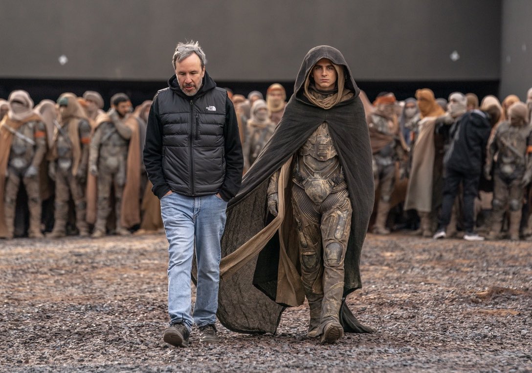 JohnnySobczak's tweet photo. The campaign for Denis Villeneuve to win Best Director for DUNE: MESSIAH at the #Oscars begins now, I fear. https://t.co/WdsfYxeH10