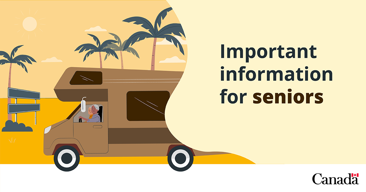 If you plan to be out of the country for more than six months, check whether you qualify to receive your Old Age Security pension while outside of Canada. 

For more information
➡️ ow.ly/eONL50ULOBA