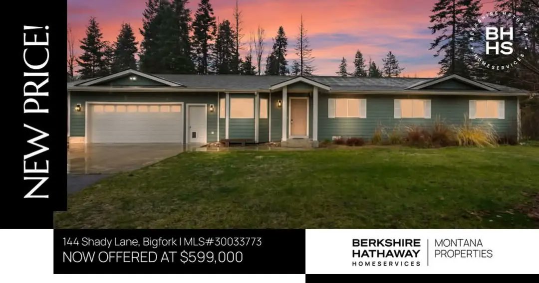EnsignSigne's tweet photo. Price drop on this cute remodeled rancher in Bigfork Montana https://t.co/zoITTeZzvf