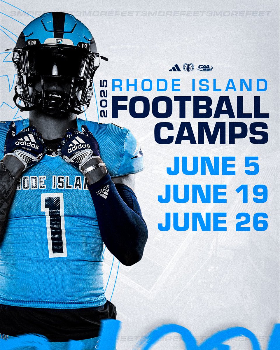 Brandon Holt (@coachholturi) on Twitter photo Showcase your talents and abilities at our football camps this summer‼️
#3morefeet 
➡️ rhodeislandfootball.totalcamps.com/About%20Us Showcase your talents and abilities at our football camps this summer‼️
#3morefeet 
➡️ rhodeislandfootball.totalcamps.com/About%20Us