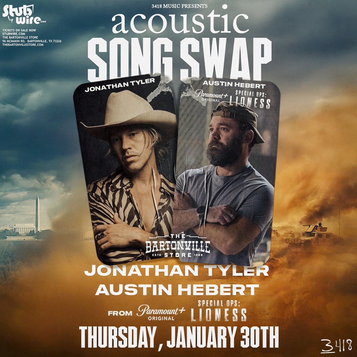 Next Thursday in North Texas!  <a href="/BartonvilleS/">The Bartonville Store & Jeter's Meat Shop</a> #austinhebert