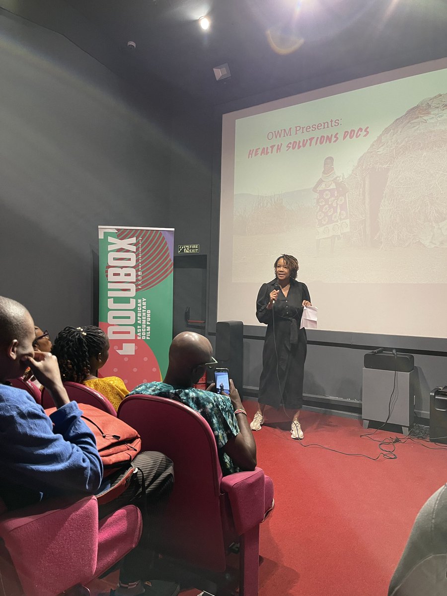 Excited to have been invited for a film screening of 3 films around health solutions by <a href="/DOCUBOXFilmFund/">DOCUBOX EA Film Fund</a> <a href="/AKU_GSMC/">AKU Graduate School of Media and Communications</a>