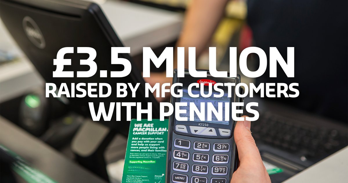 MotorFuelGroup's tweet image. £3.5 Million Raised! 🌟 

We’re proud to share that, thanks to our customers’ support of @pennies_orguk micro-donations, we’ve hit this incredible milestone.

A big thank you to everyone who has contributed – your generosity is making a real difference.

#Pennies #MicroDonations