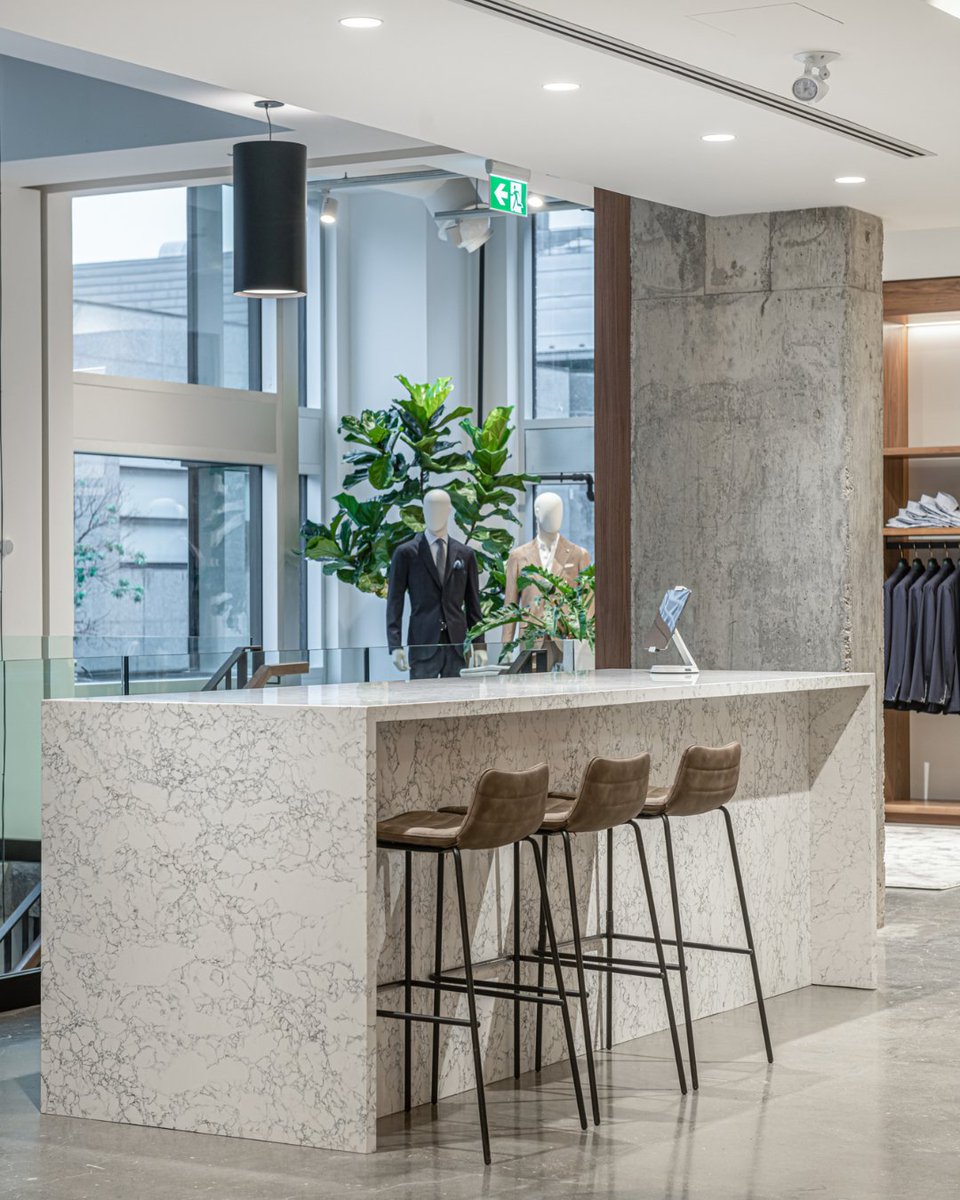 Enjoy a complimentary refreshment at our coffee bar for the perfect pick-me-up while you shop.

Pop by our flagship store—we’re open until 6 pm today!