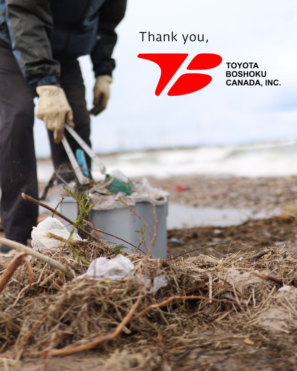 A heartfelt thank you to Toyota Boshoku Canada. Due to their fundraising efforts, TBCA raised over $2,500 to support our environmental programs.

Through the sale of 4Ocean bracelets, TBCA also helped remove 1,320 lbs of plastic from the oceans, all while supporting Lake Huron.