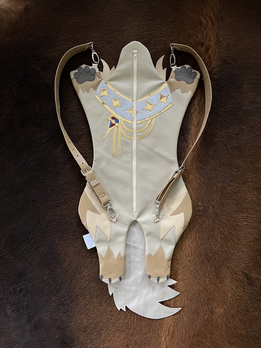 Custom fursonabackpack commission for <a href="/paxerle/">Paxerle 💫 ARTFIGHT</a> ❤️ Thank you so much again for your trust!