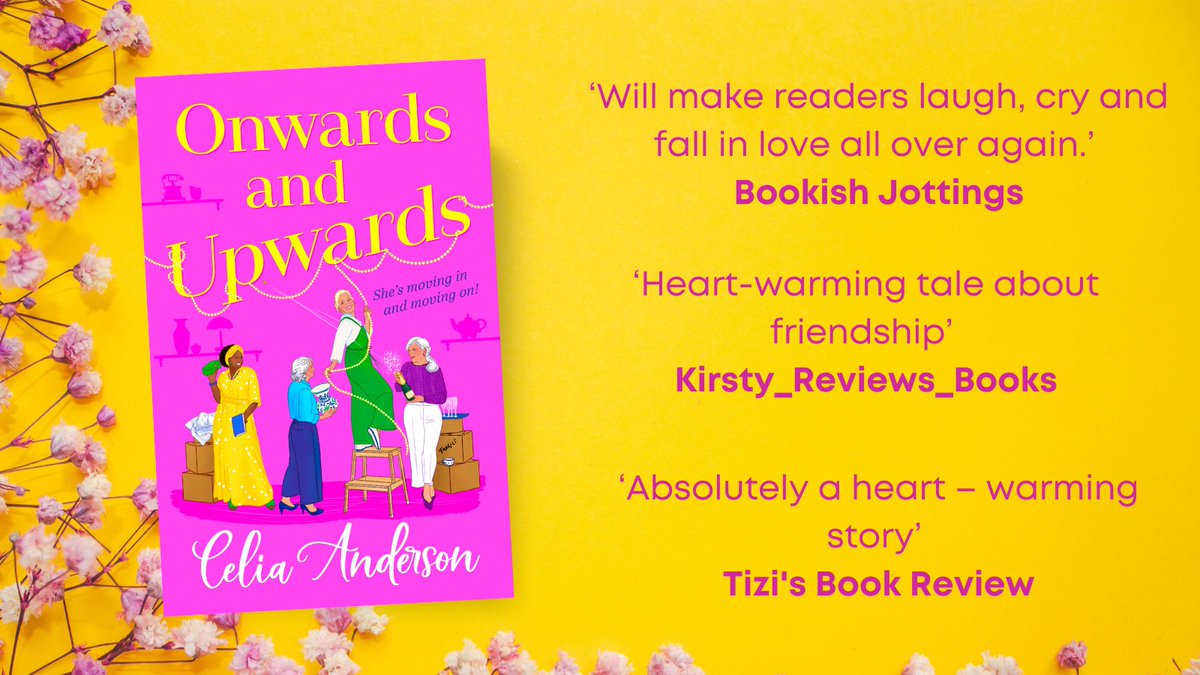 BoldwoodBooks's tweet image. Thank you to @BookishJottings, @KirstyReviews and @Tiziana_L for their recent reviews on the #OnwardsAndUpwards by @CeliaAnderson1 #BlogTour 

Pick up a copy today ➡️ mybook.to/OnwardsAndUpwa…