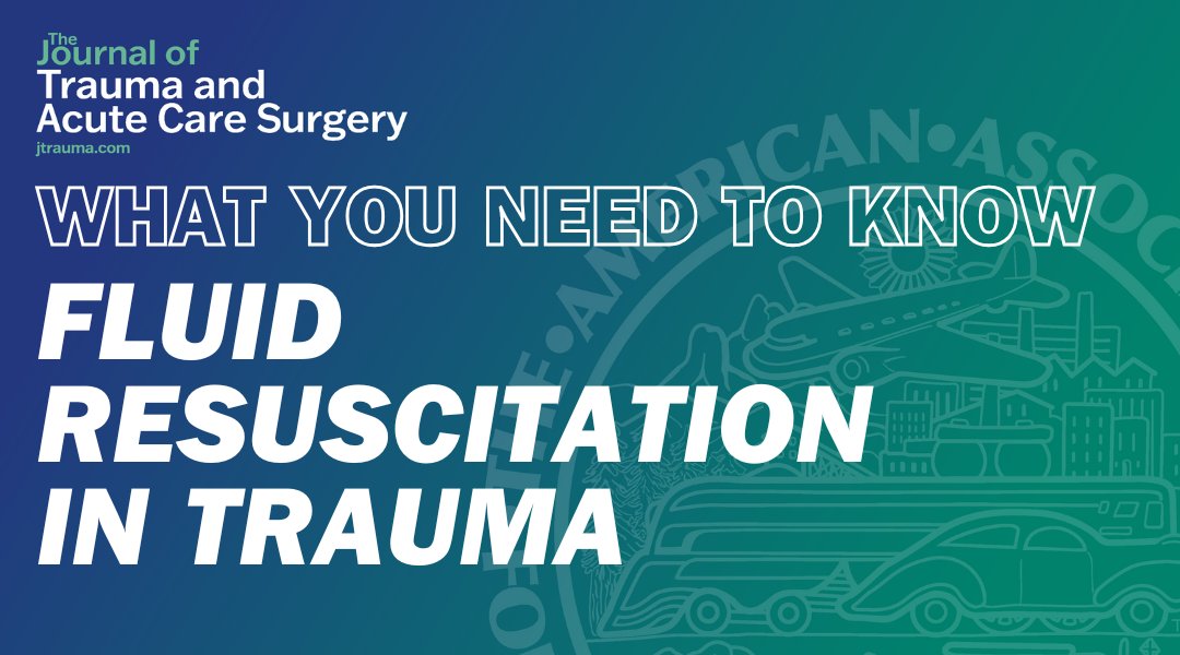 Journal of Trauma and Acute Care Surgery tweet media