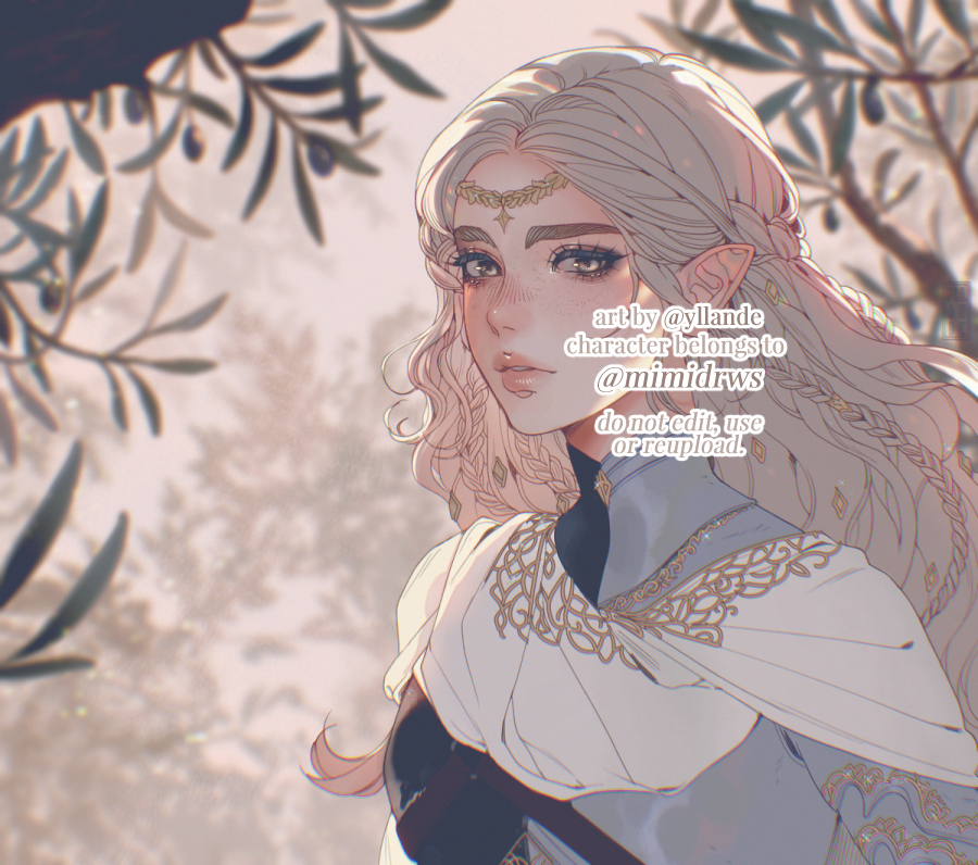 YIIande's tweet photo. Beneath the Olive Tree 🫒
portrait for @mimidrws https://t.co/NWjJjvPrT6