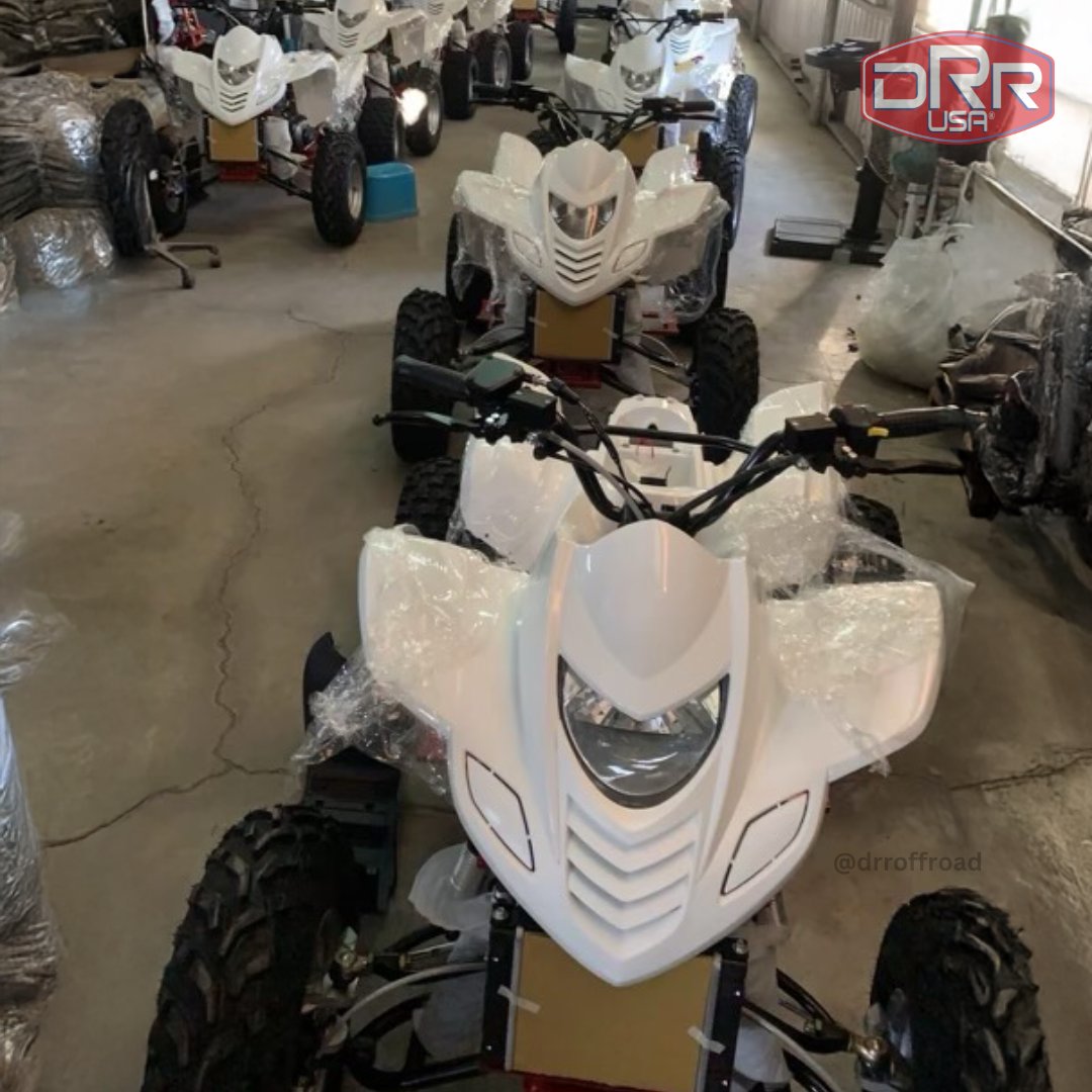 DRROffroad's tweet image. Our mini gas ATVs are rolling off the line and heading your way! 
Available at dealers this March—we can’t wait to see where you’ll take them!

Call your local dealer to reserve yours today.
drrusa.com/dealer

#drrusa #miniatv #offroad #riding #fourwheeler #ATVLife