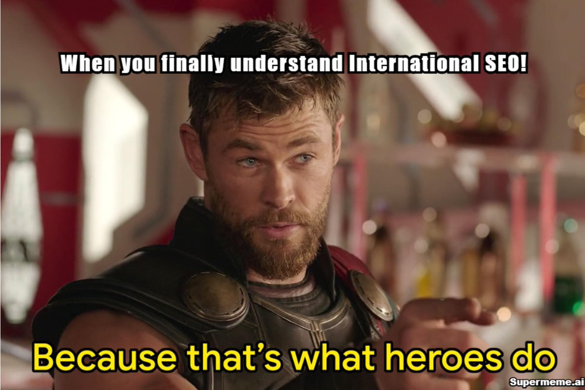 When you realize optimizing for global audiences isn't just about translating your content! 
bit.ly/3PLY8tZ
#internationalseo #search #Marketing #MarketingStrategy  #MarketingTips #blog