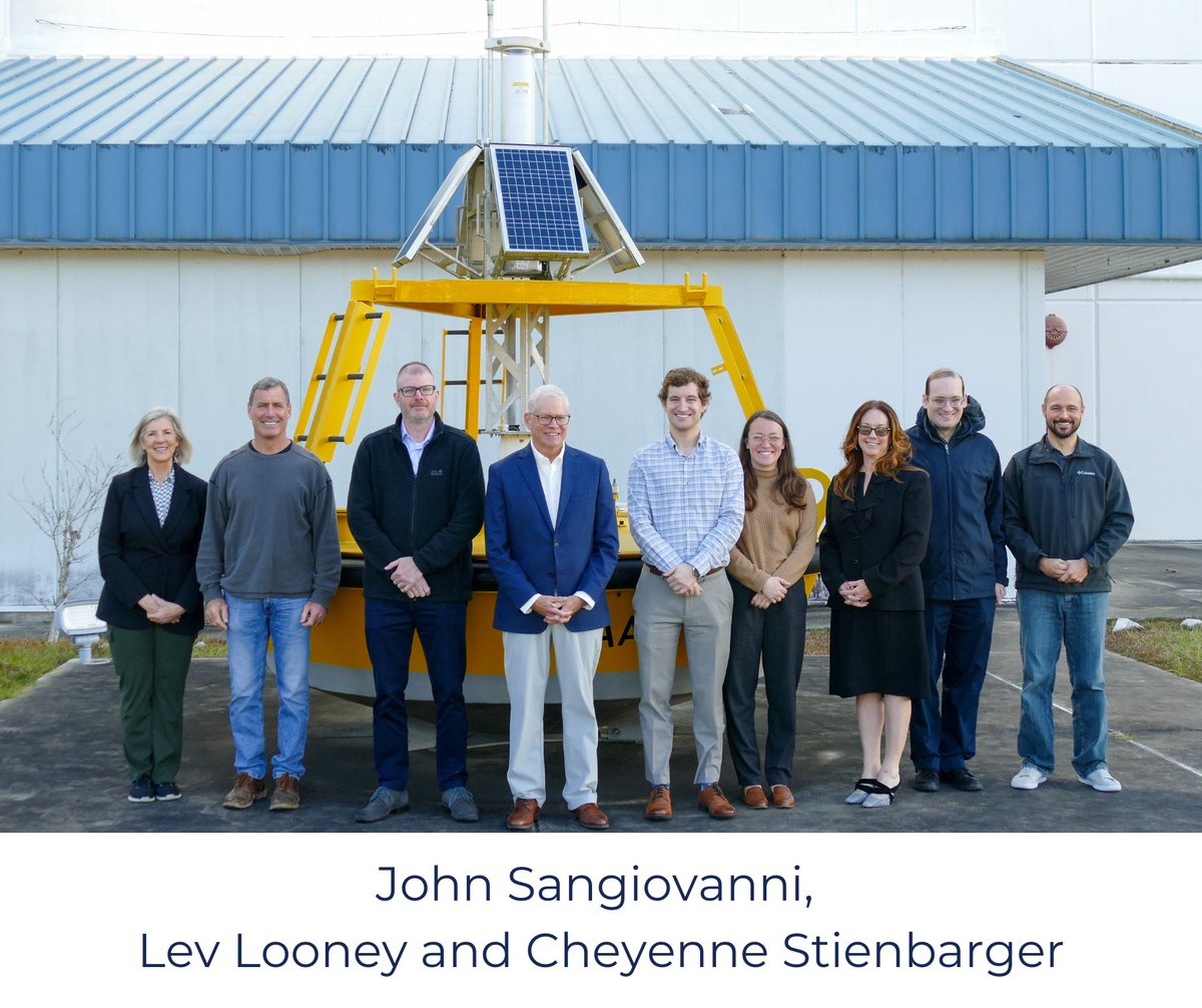 🤝 It's always a pleasure to welcome colleagues from <a href="/NOAA/">NOAA</a> and <a href="/NWS/">National Weather Service</a>. Last week, friends in town for #AMS25 were able to make the trip out to NDBC to gain some firsthand insight into our mission and operations.