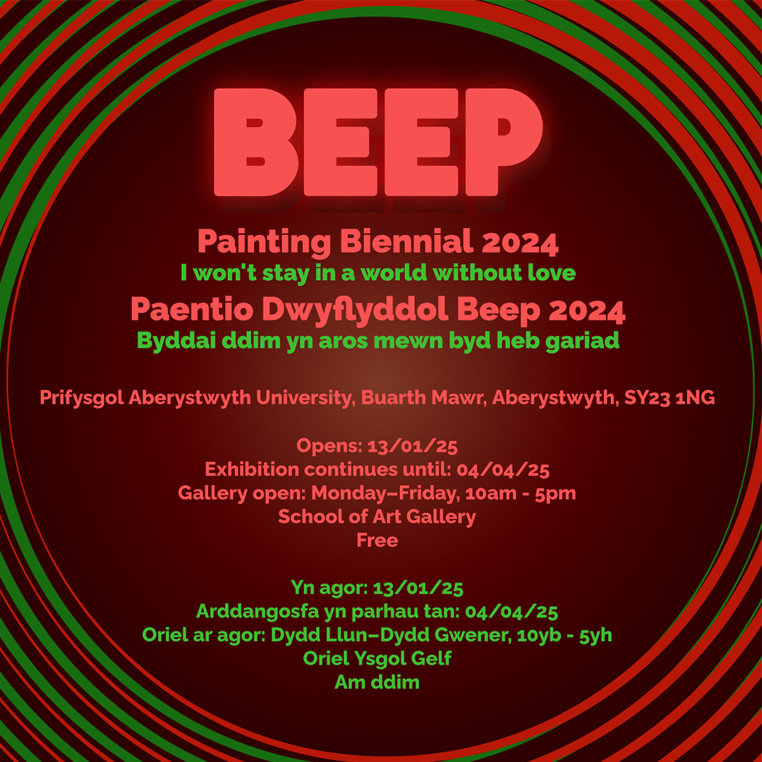 The second part of The BEEP Painting Biennial 2024 ‘I Won’t Stay In A World Without Love ' is open until 4/4/2025. Printmaking. Monoprint. 18cm x18cm. At Aberystwyth School of Art. Wales. The UK ❤Read more on website qinyueart.com

#qinyueart #qinyue艺术 #art